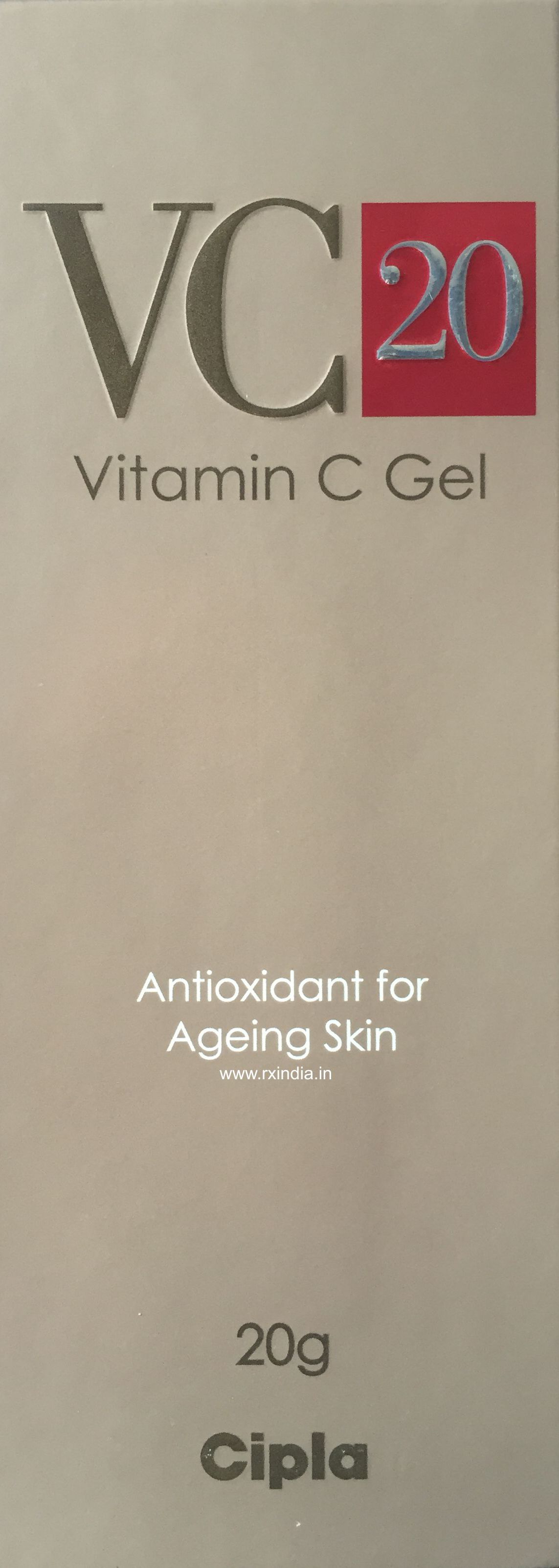 Buy Cipla VC 20 Vitamin C Gel, 20 gm Online at