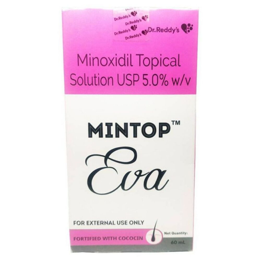 Buy Mintop Eva Solution 60 ml For Alopecia/Hair Loss Online at