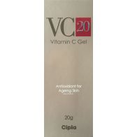 Cipla VC 20 Vitamin C Gel, 20 gm