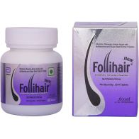 New Follihair 30 Tablets Pack For Hair Growth with Biotin, Vitamins, Minerals, Amino Acids