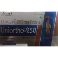 Uniortho Univestin 250 mg 10 Tablets Pack