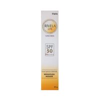 Cipla Rivela Lite SPF 50 PA++++ Broad Spectrum UVA/UVB Weightless Mousse, 60 g