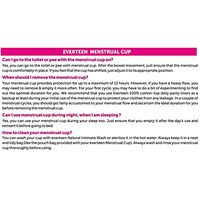 everteen Menstrual Cup for Women- 1pc (Small, 23ml)