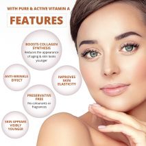 ReVibra A15 Pure Bioactive Vitamin A Cream, 28 Vegicaps