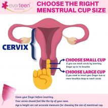 everteen Menstrual Cup for Women- 1pc (Small, 23ml)