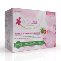 everteen Natural Intimate Hygiene Wipes for Women