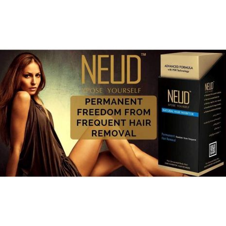 NEUD Natural Hair Inhibitor for Men & Women