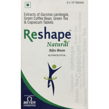 Reshape Natural 30 Tablets Weight Loss Supplement