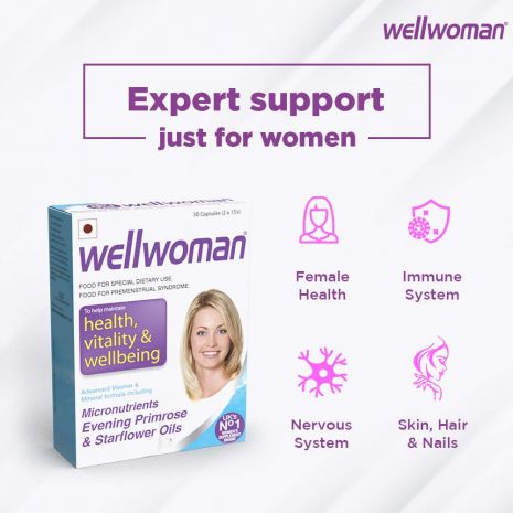 Vitabiotics Wellwoman Original 30 Capsules