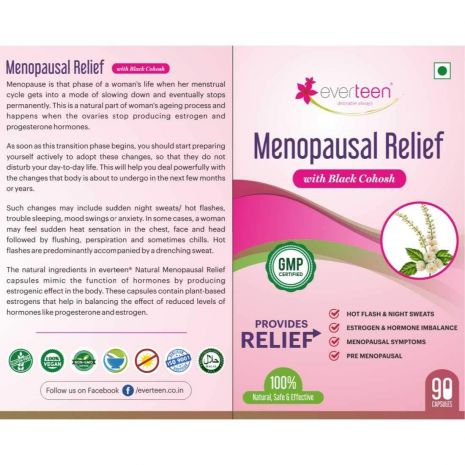 everteen Menopausal Relief Natural Capsules