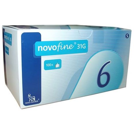Novofine 31G 6mm Needles