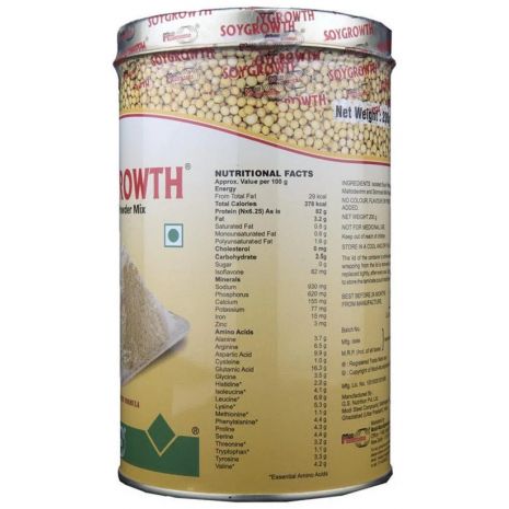 SOYGROWTH Soya Protein Powder Mix 200 g