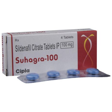 Suhagra 100 4 Tablets Pack