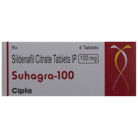 Suhagra 100 4 Tablets Pack