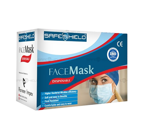 Safeshield 3 Layer Face Mask