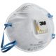 3M 8822 Disposable Respirator, FFP2 Valved Mask