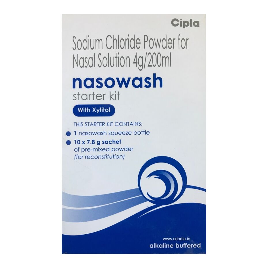 Buy Cipla Nasowash Powder Sachet 7.8 g Online at
