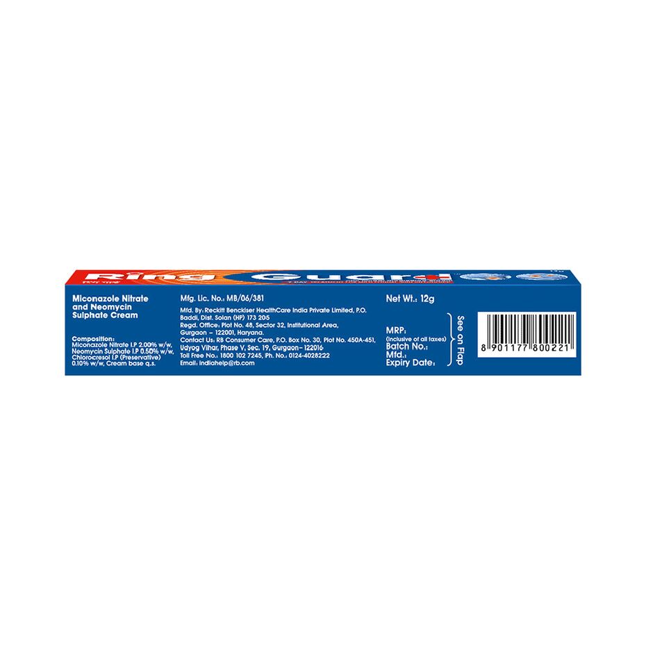 Buy Ring Guard Antifungal Medicated Cream 12 gm Online at