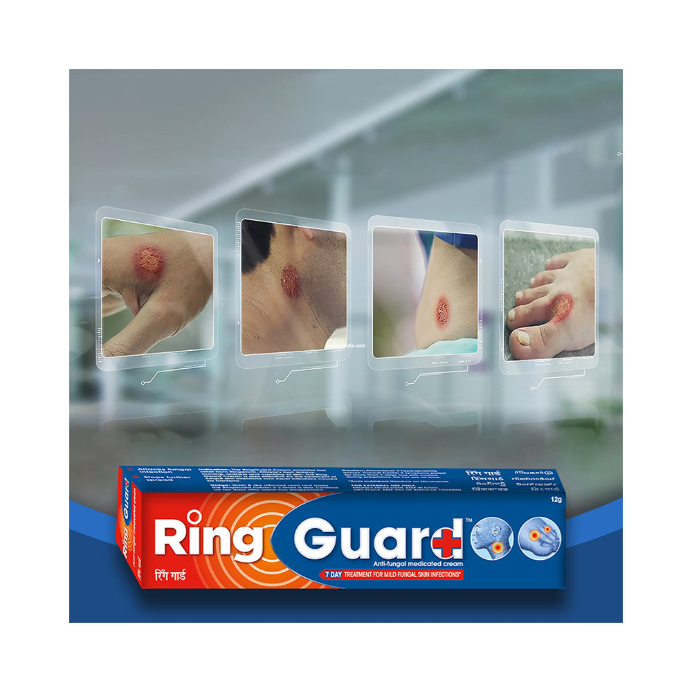 Buy Ring Guard Antifungal Medicated Cream 12 gm Online at