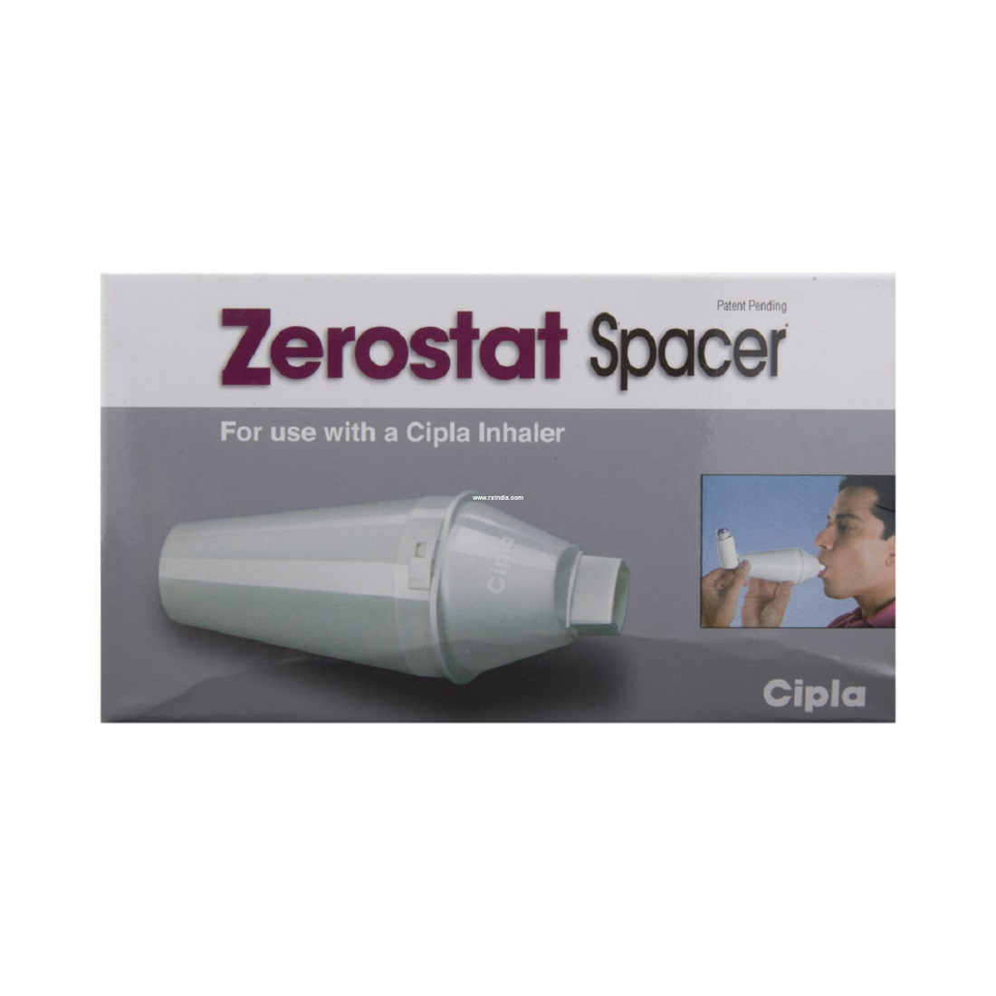 Buy Zerostat Spacer Device For Cipla Inhalers Online at