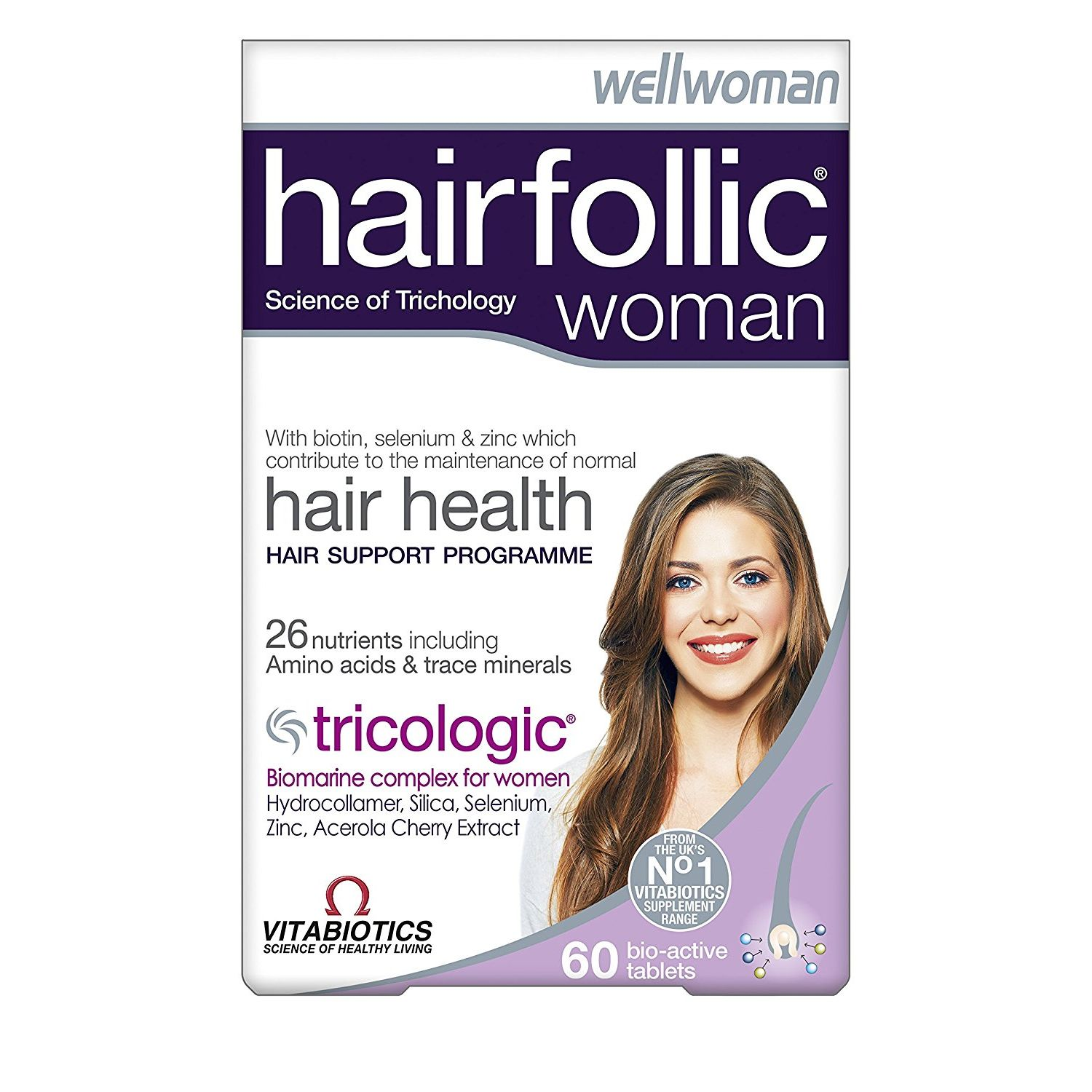Buy Wellwoman Hairfollic Hair Supplement 30 Tablets Online At Rxindia Com